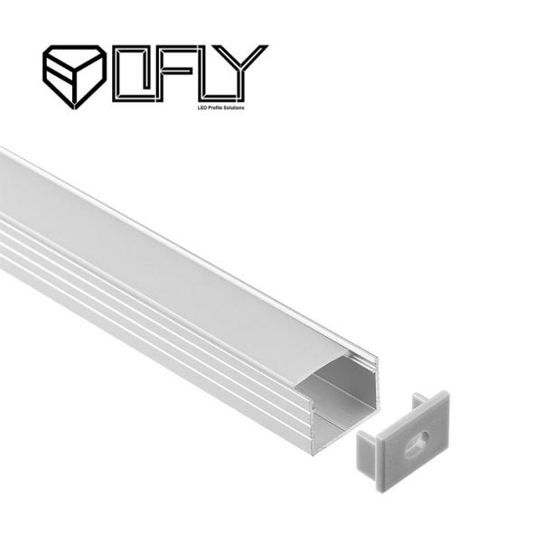 18*13mm Surface Mounted LED Profile Aluminium Extrusion Profile for Led Strip