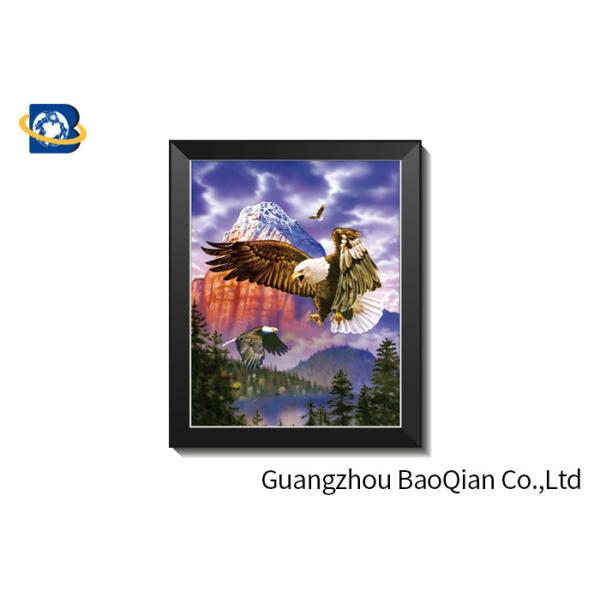0.76mm Thickness 3D Lenticular Poster For Holiday Decoration And Gift