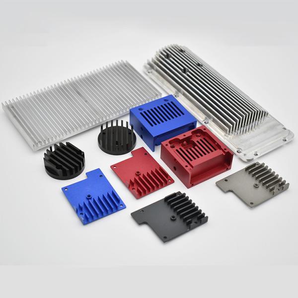Buy Aluminum spare parts heatsink heat sink milling and turning cnc parts service at wholesale prices
