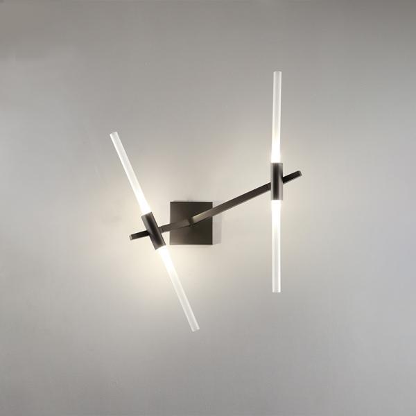 Wall mount light Gold Coffee Black Bedside Sconces Aisle TV Background Lamp Rotatable Wall Light(WH-OR-164)