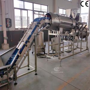 Double Drum Flavoring Machine for Nuts Snacks 500-1000kg/h