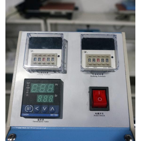 Pneumatic Fully Automatic Heat Press Machine With Dual Working Bench