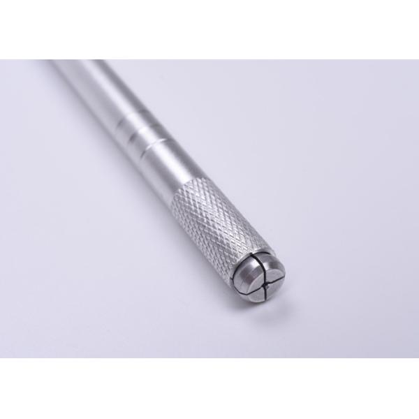 Platinum Microblading Tattoo Eyebrow Pen for Permanent Make Up Light Weight Design with Lock pin Tech