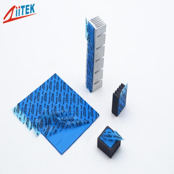 ultra soft Thermal Conductive pad For LED lighting 4 W/M-K blue thermal silicone gap filler TIF100-40-12U