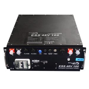 1C Standard Discharge Rate Solar Energy Storage Batteries 48V100Ah with Bms