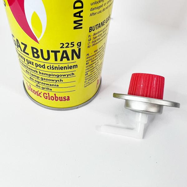 Portable Camping Gas Cartridge Valve Gas Valve Easy To Clean Leakproof