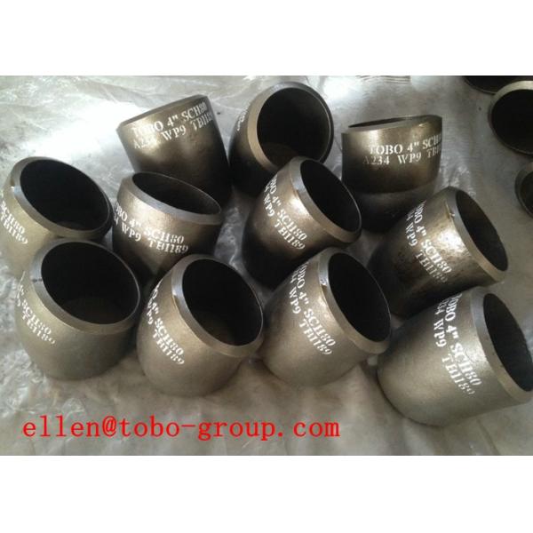 TOBO STEEL Group 15Mo3 Mitered Elbow clad with 317L