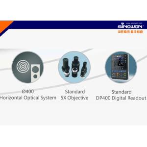 Friendly Operation Ø300mm Digital Vertical Optical Measuring Machine With Long