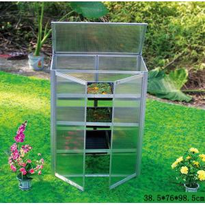 Quality 38.5x76x98.5CM Polycarbonate Board Greenhouse， Easily to install without special tools，Light and fast for sale