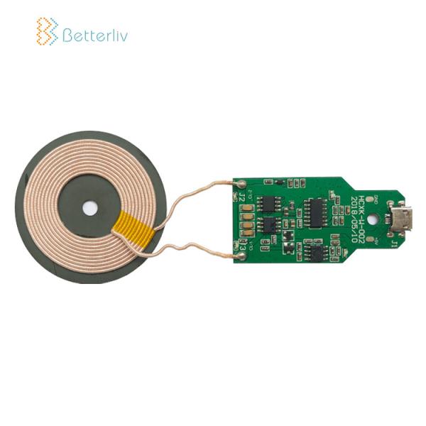 Buy ODM Wireless Charger PCBA QI 10W Pcb Wireless Charging Coil 25mm Max Long Distance at wholesale prices