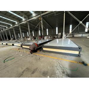 Quick Assembly Container Office Waterproof Fireproof Modular Steel Frame Flat