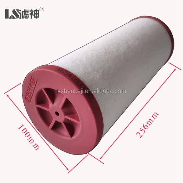 Replace vacuum pump exhaust filter 96540900000