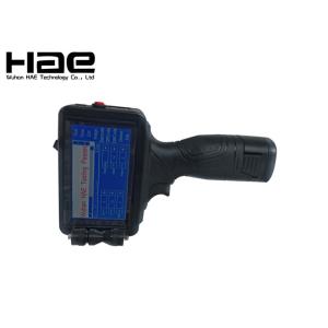 CE Handheld Expiry Date Printer , Batch Coding Inkjet Printer For Bottles Cans