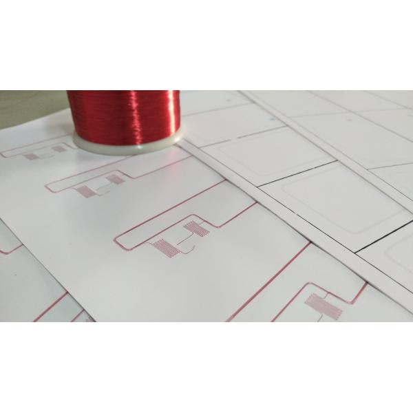 PVC RFID Smart Card Inlay / Prelam Sheets For RFID Cards Production A4 IC Fudad F08 Chip