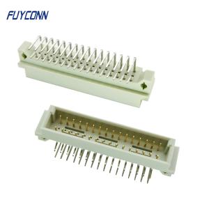 DIN 41612 Connector 2.54mm Pitch 2*16 32 Pin Male R/A PCB Euro 41612 Connector