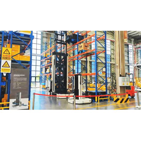 VFR-CC,VNA Fork-type AMR,Very Narrow Aisle Fork-type Autonomous Mobile Robot CC for Warehouse Pallet Stacking And Handling