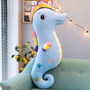 ODM PP Cotton Filled Cartoon Seahorse Stuffed Toy