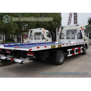 5 Ton DFAC Road Rescue Flatbed Wrecker Tow Truck Dongfeng