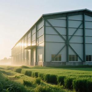 Pre-engineered Steel Warehouse with Q355B Frame 400-1500mm Span