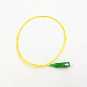 SC / UPC to SC / APC singlemode simplex fiber optic drop cable patchcord