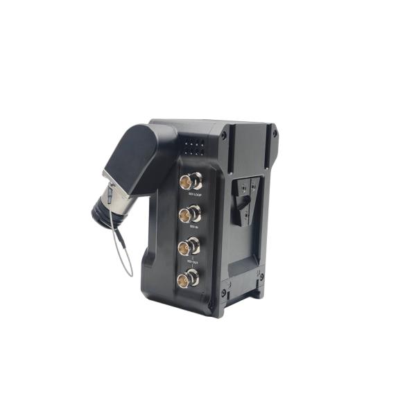 Buy V-mount 12G SDI Fiber Optic Box with PGM at wholesale prices