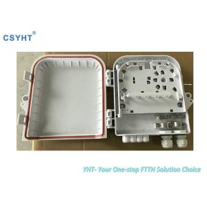 2x8 PLC IP65 Ftth Fiber Optic Termination Box With Lock