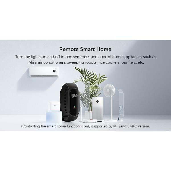 Xiaomi Mi Band 5 Smart Watch Bracelet Magnetic Charge Blue-tooth5.0 Heart Rate Sleep Mi Band 5 Xiaomi Global Version
