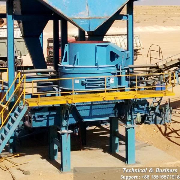 Buy 80 TPH VSI Sand Manufacturing Machine , Phosphate Sand Crushing Machine at wholesale prices