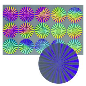 Custom Watermark Hologram Tamper Proof Seal Stickers