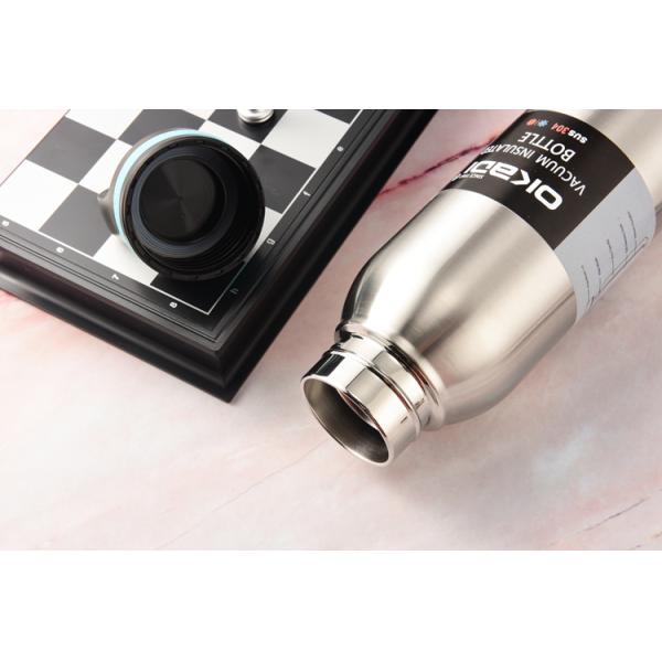 RTS 24OZ&32OZ Double Wall Vacuum Insulated Stainless Steel Water Bottle Metal Thermos Flask Stainless Steel Sports Water Bottle