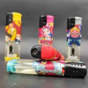 Customized Windproof Cigarette Lighter Football Wrapping Paper And Customized