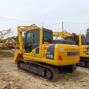 Komatsu PC110-8 Hydraulic Crawler Excavator 11 Ton Used Japan with 0-2000