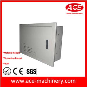 Customized Stamping Parts Metal Enclosure with Black Powder Coating Surface