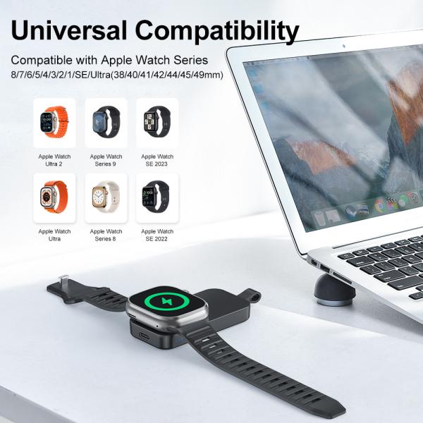 Wireless Charger Power Bank for IWatches 4 LED Indicator Protection Retail Box Packaging