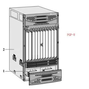 Quality UGW9811 PGP-8 subrack 02300628 KW5K3GSPM for sale