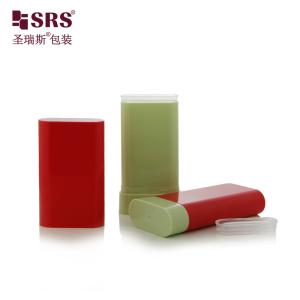 20g Oval Shape Empty PP Stick Twist Up Personal Care Container deodorant