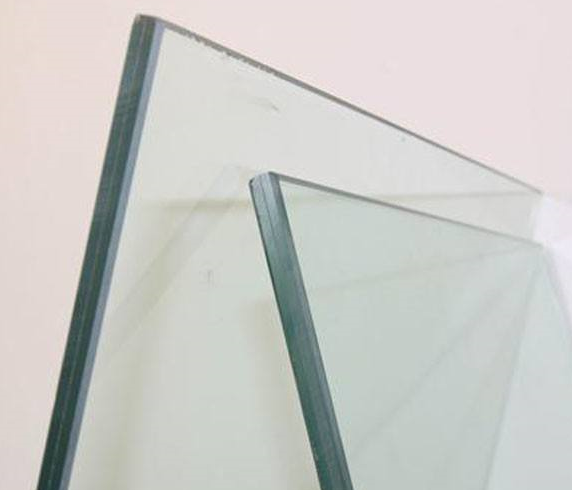 Shell Proof Toughened Laminated Glass , Clear Laminated Security Glass