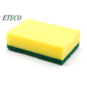 Heavy Duty Utensil Cleaning Sponge With Polyester Fiber Scouring Pad