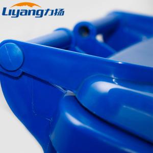 OEM Mobile Garbage Bin 240l Large Plastic Dustbin Pedal Blue
