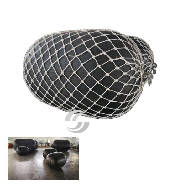 Buy Marine Berthing Pneuamtic Rubber Fenders 1.0m x 1.5m Rope Cover Fender at wholesale prices