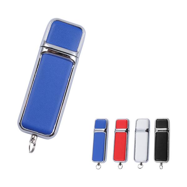 30MB 3.0 Embossing Logo Leather USB Flash Drive 256GB 256GB 512GB