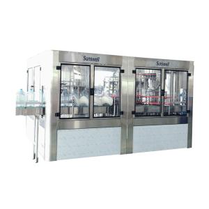 3L - 5L Water Washing Filling And Capping Machine For Big Plastic Bottle