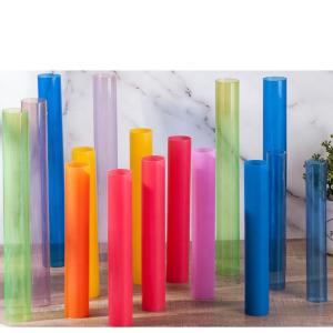 Custom High Toughness Plastic PE PC PVC HDPE PP Pipe With Extruding Modling Type