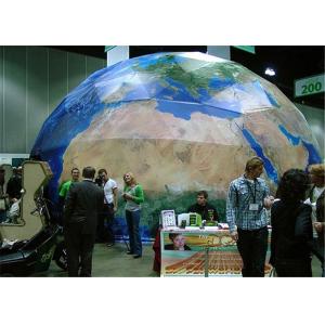 Quality PVC Fabric Geodesic Dome Tents Strong Steel Structure 25M Diameter for sale