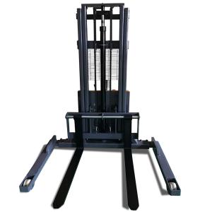 Adjustable Straddle Leg Wide Leg Semi-Electric Stacker Electric Semi-Automatic