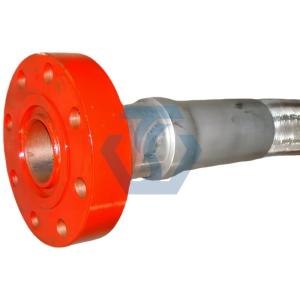 API Flexible Throttle Well Killing Pipeline High Pressure Fire Resistant Hose