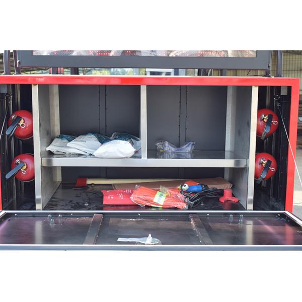 48V Lithium Battery Electric Fire Truck Golf Cart 5 Seater