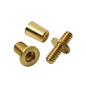 OEM / ODM Custom CNC Brass Parts Durable For Industrial Automation