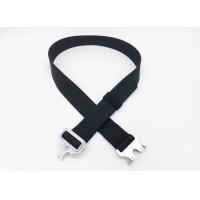China 3.8CM Width Black  Polyester Webbing Belt With Zinc Alloy Special Buckle for sale