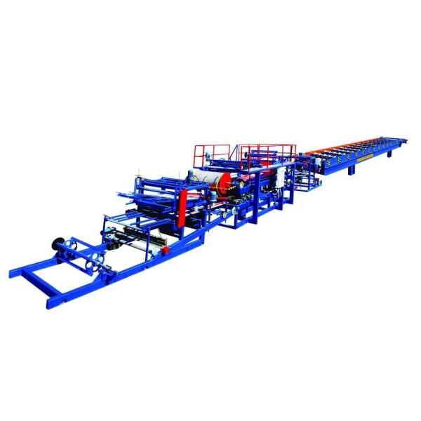 Buy Ppgi Continuous Sandwich Panel Line Eps Sandwich Panel Making Machine at wholesale prices